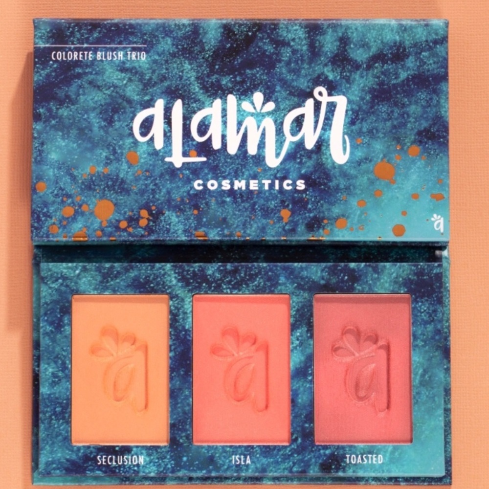 Brand new Alamar colorete  blush trio